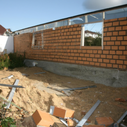 Agrandissement terrasse pour espace de jeu pour enfants Cosne-Cours-sur-Loire